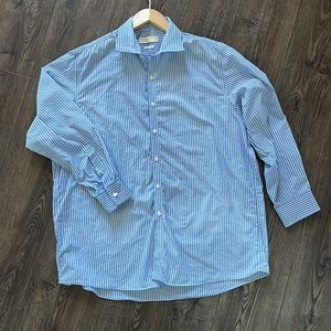 Michael Kors non iron men’s button down long sleeved shirt